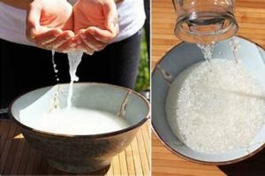 Is rinse rice water good for plants?